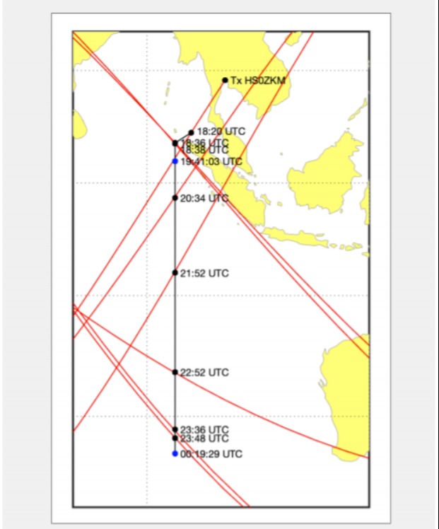 It's believed MH370 triggered a number of 'digital tripwires' on its final flight