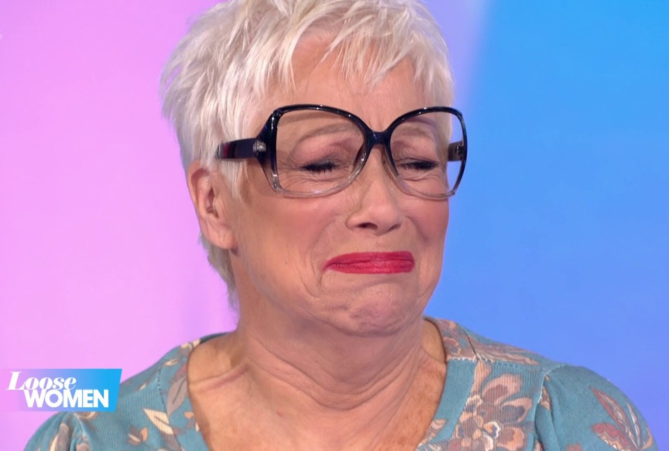 Denise recreated the iconic moment Deidre was jailed on Loose Women today