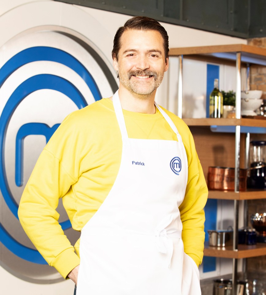 Designer Patrick Grant is swapping sewing for simmering in the celebrity kitchen