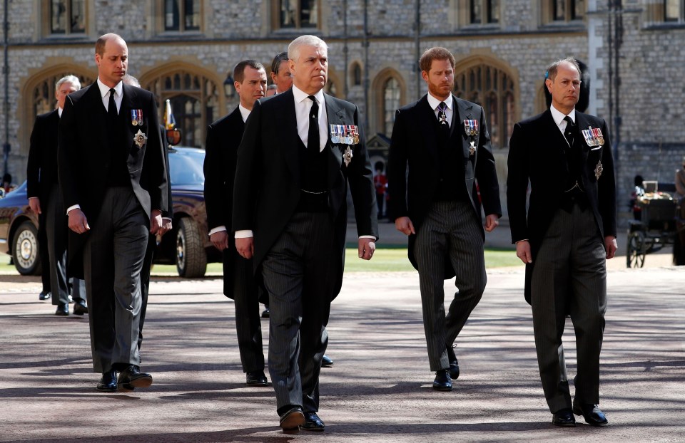 Prince Andrew had the car resprayed British racing green