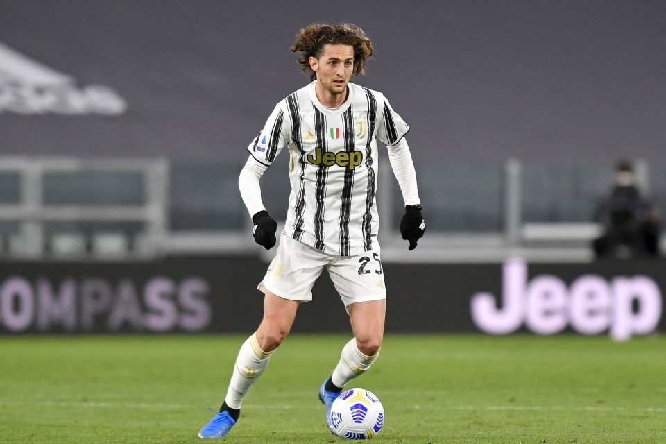 Adrien Rabiot could also leave Juventus