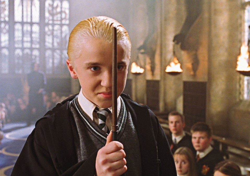 Tom played bully Draco Malfoy