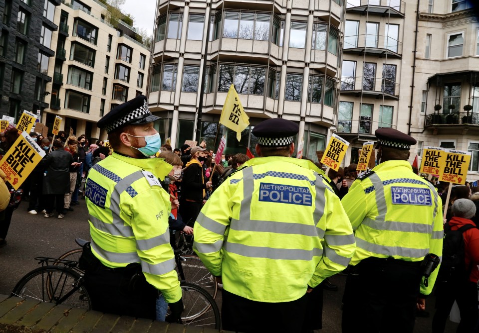 Peaceful demonstrations and the freedom to make your point, however odious, is a long-cherished lynchpin of British democracy