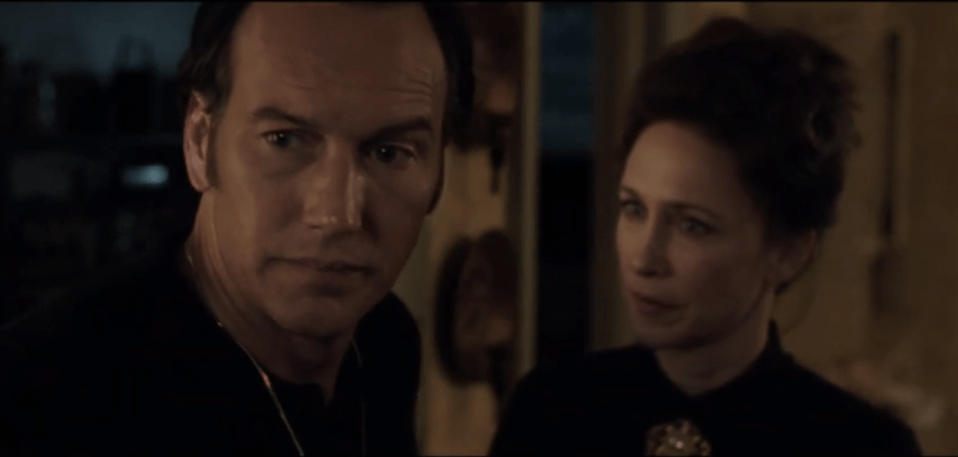 Patrick Wilson and Vera Farmiga are back as paranormal investigators and authors Ed and Lorraine Warren