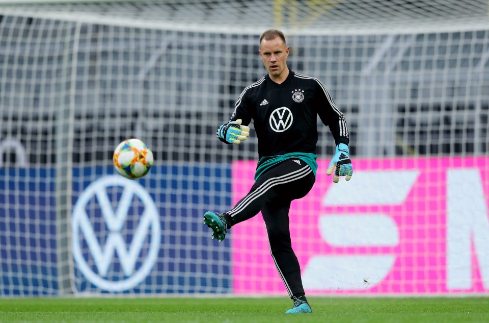 Marc-Andre ter Stegen has been ruled out of Germany's Euro 2020 campaign