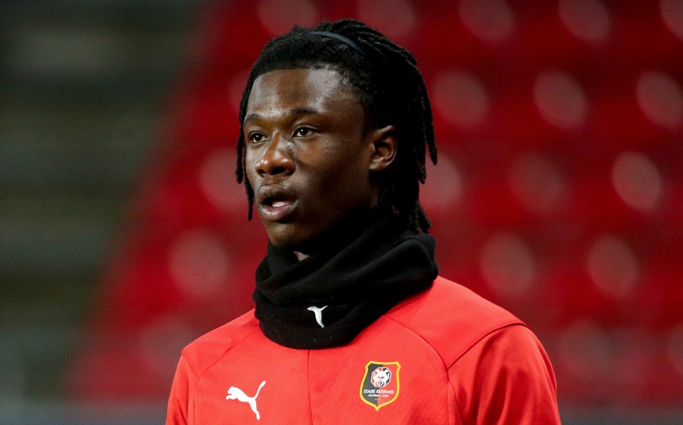 Eduardo Camavinga has told Rennes he wants to leave this summer