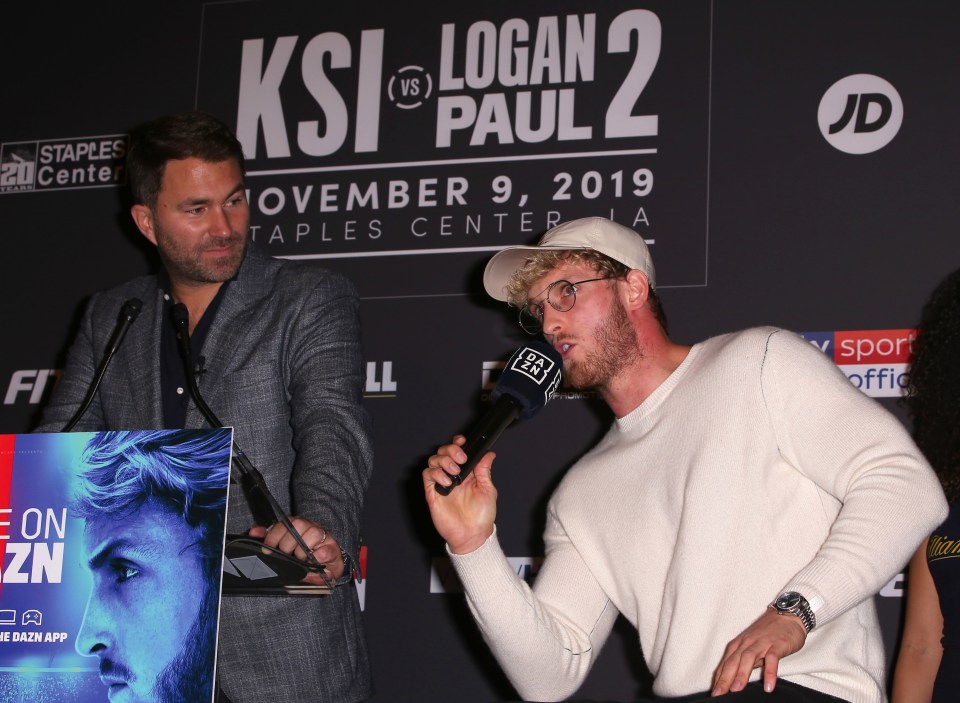 Eddie Hearn called Logan Paul's exhibition with Floyd Mayweather 'dreadful'