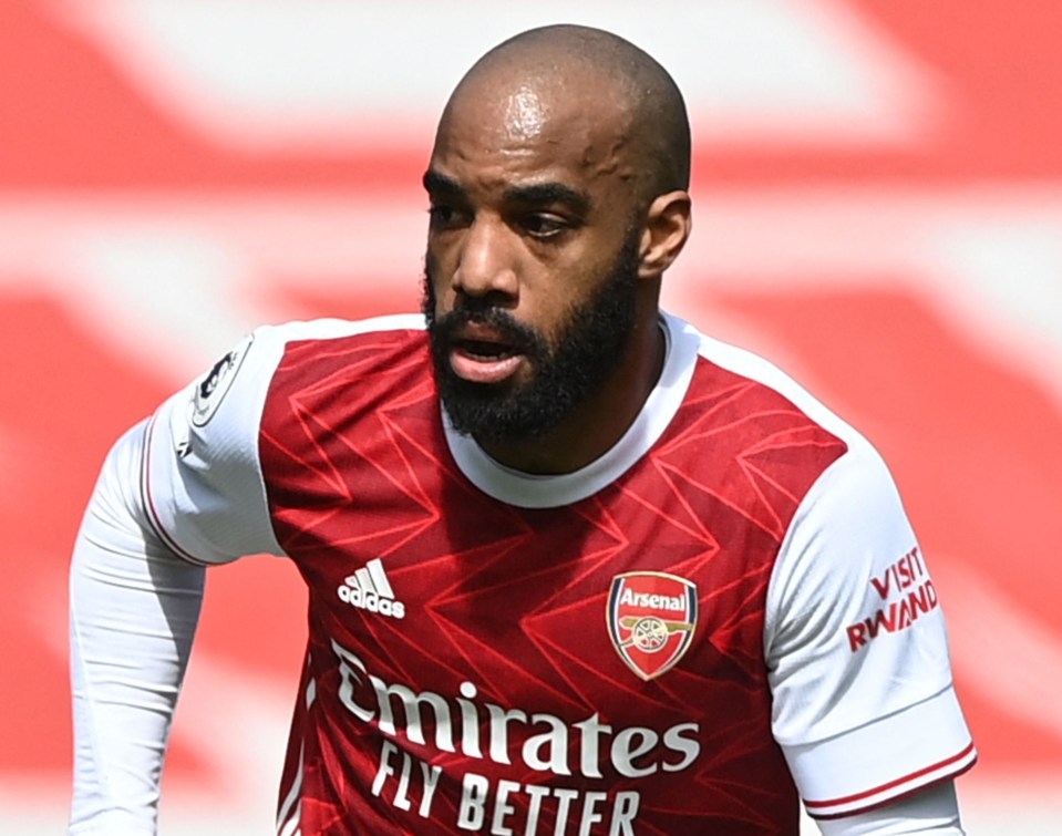 Alexandre Lacazette's current deal expires at the end of the next season