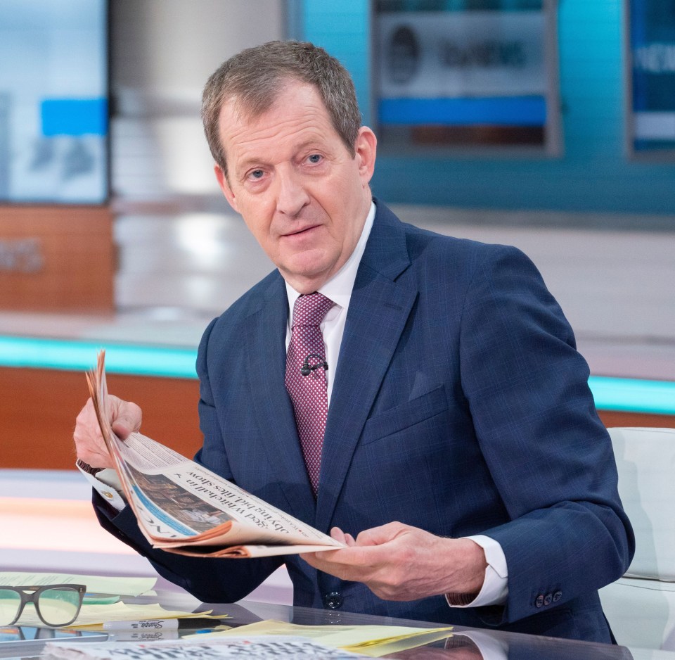 Alastair Campbell accidentally announced the death of the Queen on GMB yesterday