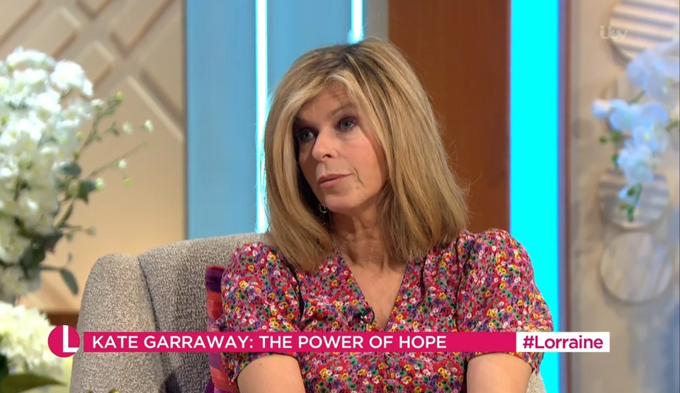 Kate Garraway said husband Derek Draper has regained his sense of smell