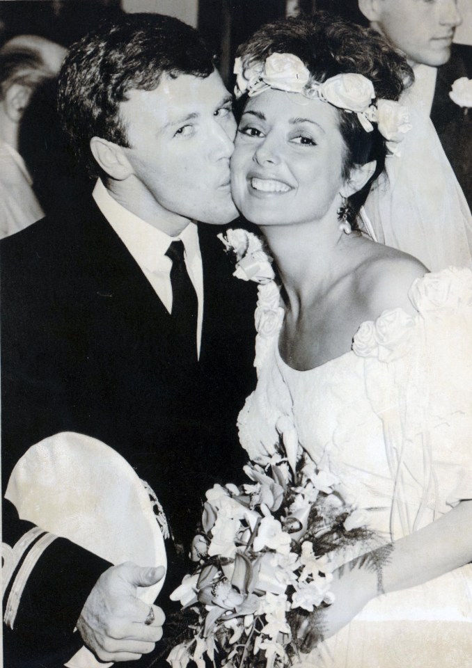 Carol Vorderman has reminisced on her first wedding to Christopher Mather in 1985