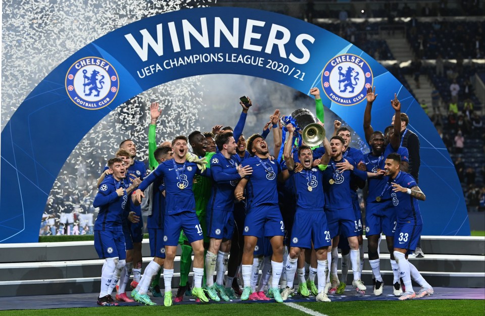 Chelsea lift the Champions League