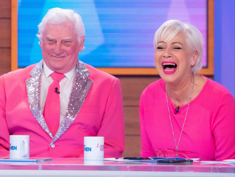 Denise's dad Vin during a 2019 appearance on a special parenting edition of Loose Women