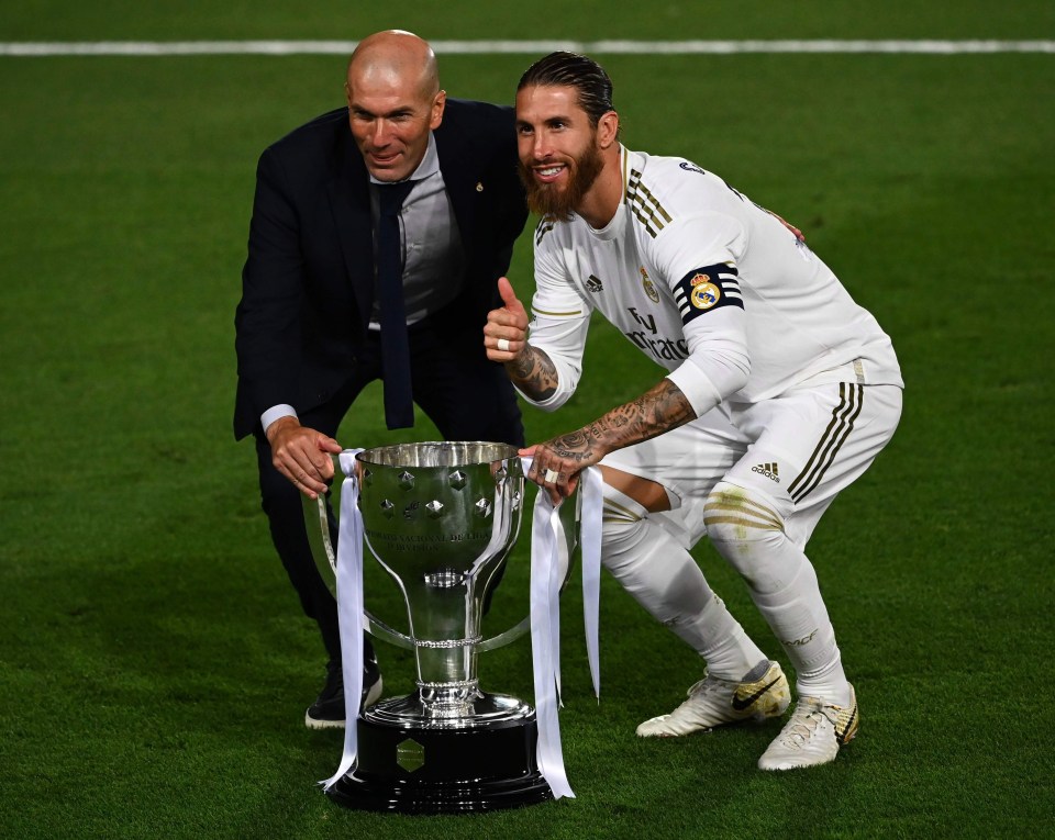 Zidane has quit Real Madrid with Ramos on the brink of leaving on a free transfer with Real Madrid in crisis