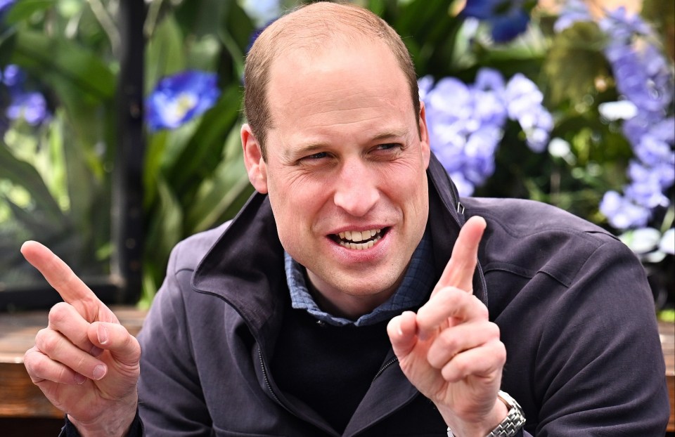 Prince William, Duke of Cambridge meets with emergency responders at the Cold Town House in the Grassmarket earlier today