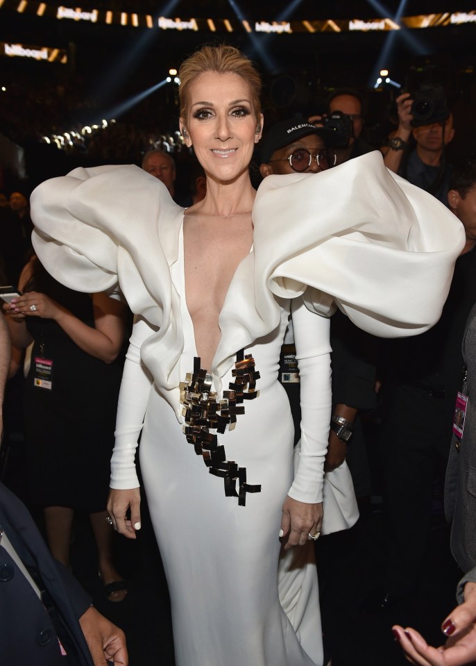 Celine is known for her love of haute couture fashion