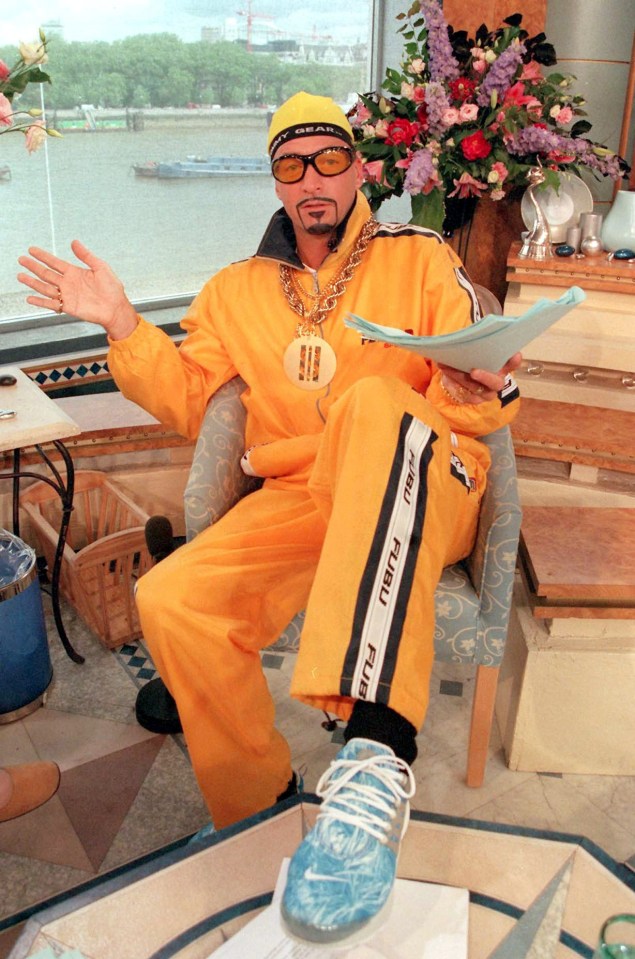 Richard Madeley dresses as Ali G on This Morning