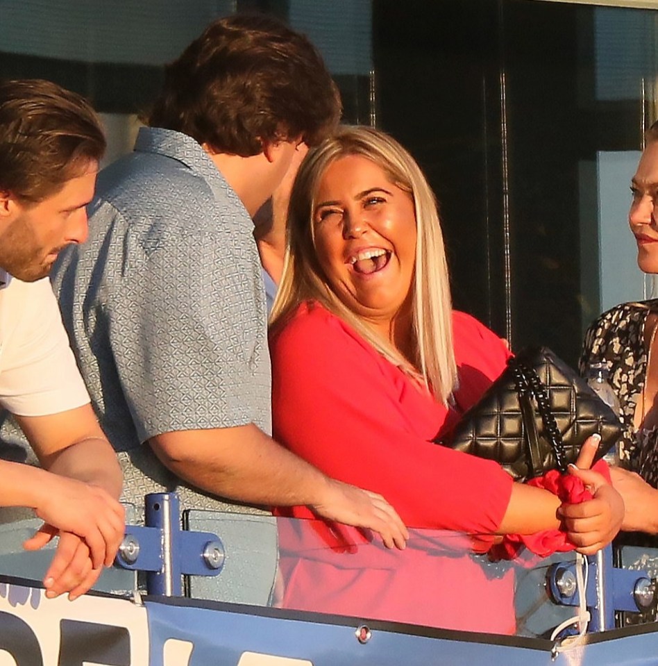 James 'Arg' Argent was spotted cosying up to a mystery blonde on Saturday