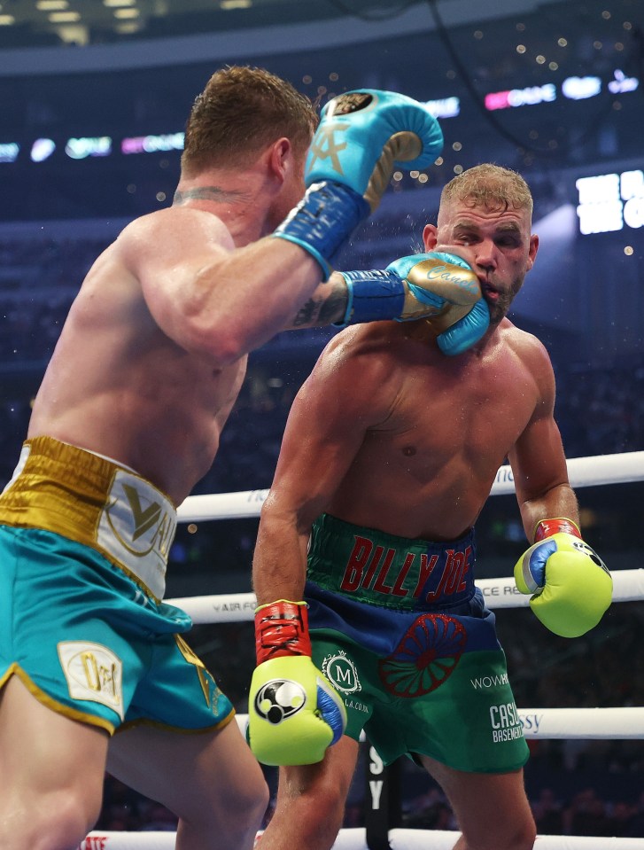 Billy Joe Saunders broke FOUR bones in his face during his defeat to Canelo