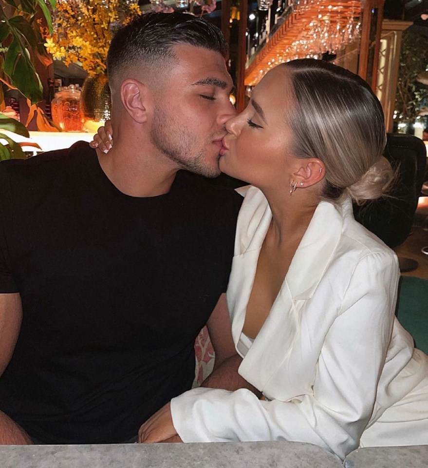 The blonde bombshell said she spent a romantic week with Tommy before he left