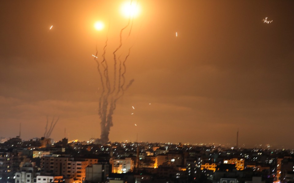 Rockets fired from Gaza Strip towards different locations in Israel