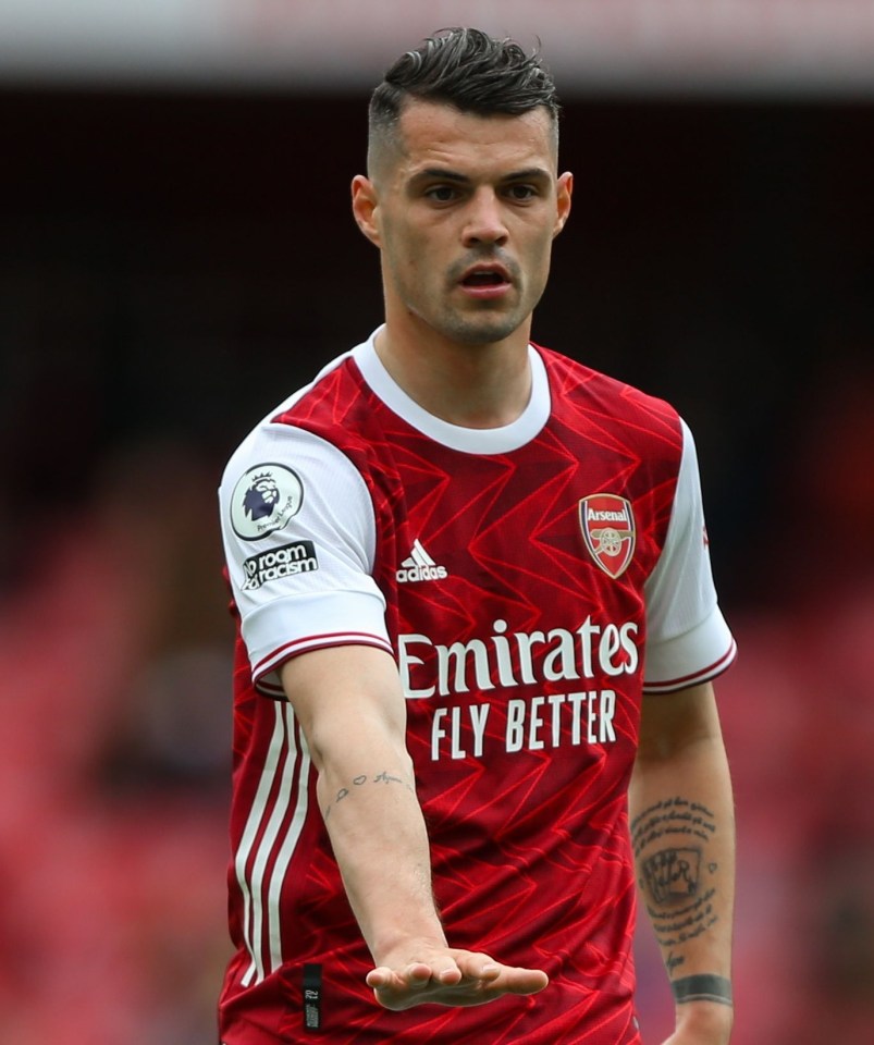 Arsenal want £21.5million to let Granit Xhaka go this summer, reports say