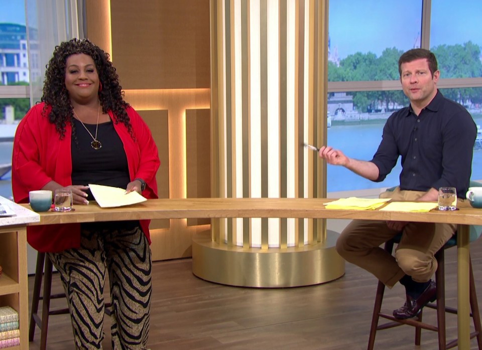 Alison Hammond and Dermot O’Leary were given the holiday gig this time