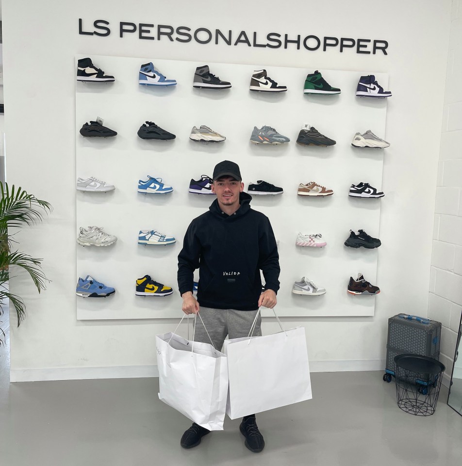 Blues stars like Gilmour enjoy the privacy of shopping at LS Personal Shopper