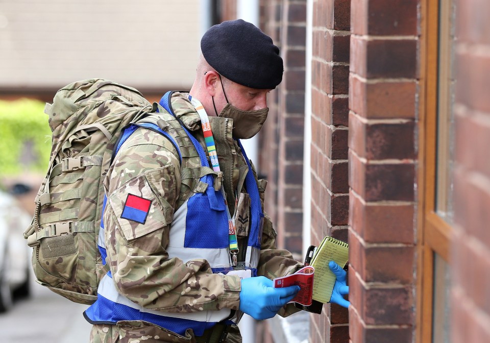 Door-to-door surge testing being carried out in Bolton - the UK's Indian variant hotspot