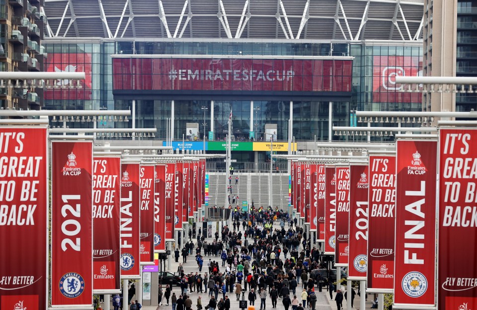 Wembley Way was back in business on Saturday