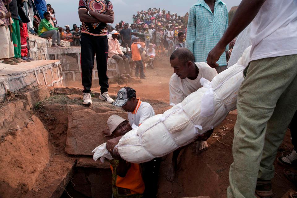 There have been several outbreaks of plague in Africa – including Madagascar, pictured