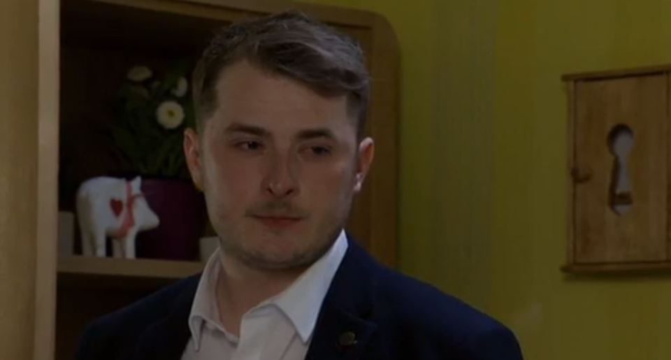 Ben was left reeling after Callum's confession and called of the wedding