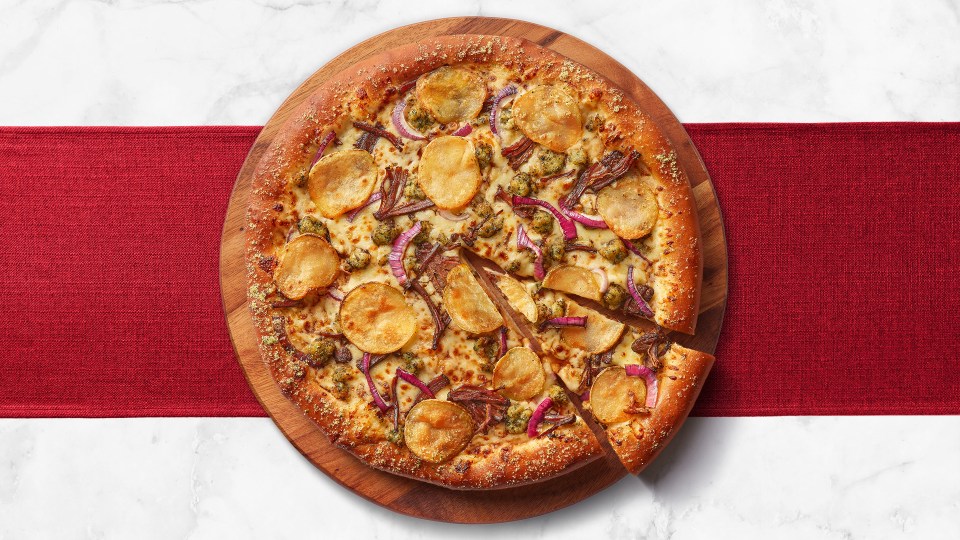 Pizza Hut's new pizza is roast dinner flavoured