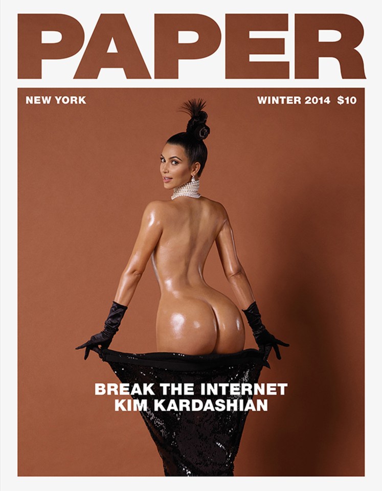 Kim Kardashian really did break the internet with her Paper shoot