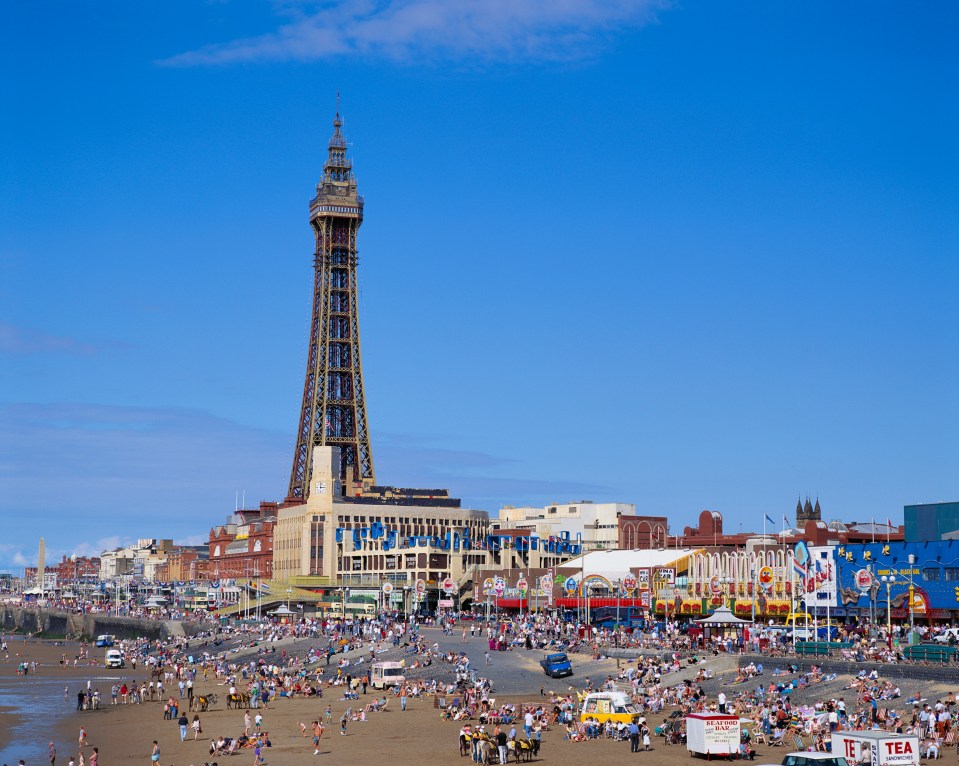 Brits can find deals on hotels in popular resorts like Blackpool and Brighton