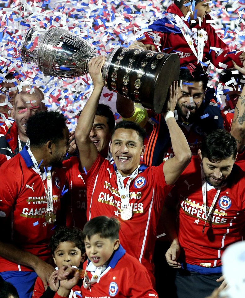 Chile's golden generation won two Copa America titles in a row in 2015 and 2016