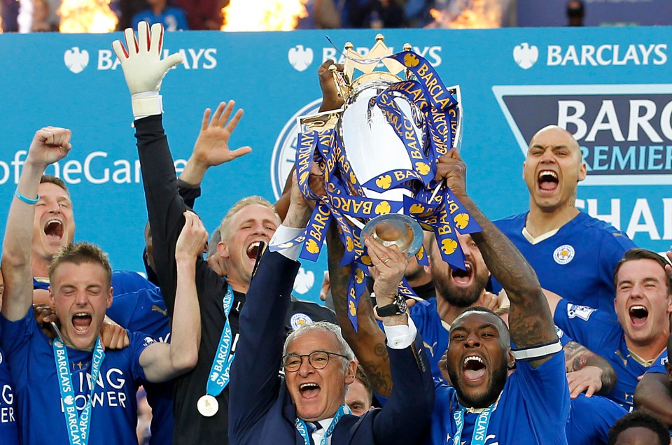 Wes Morgan lifted the Premier League trophy with Claudio Ranieri in 2016