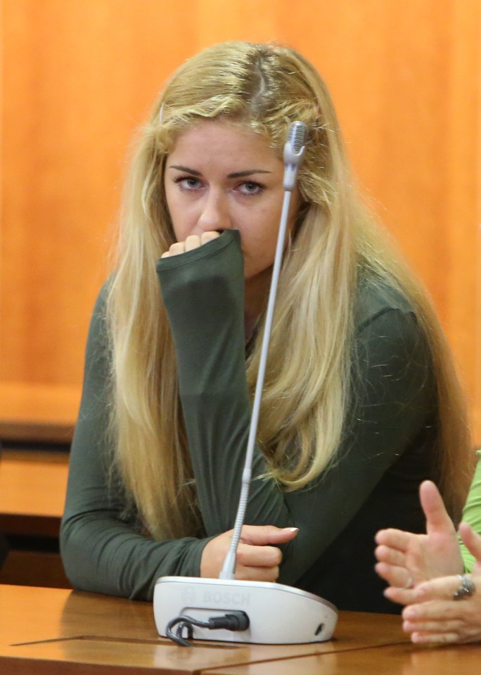 Slovakian Kukucova in court in Malaga, Spain