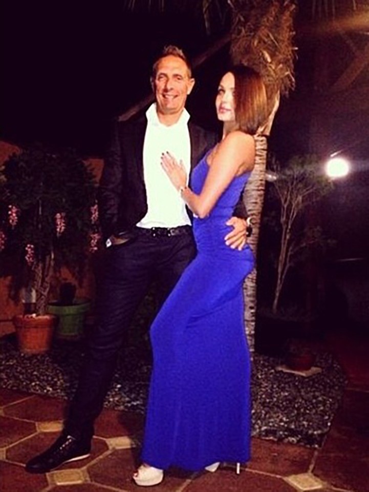 The couple at Maria's home in Tenerife