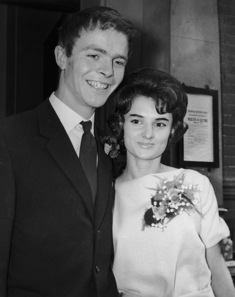 Mosley at his wedding to Jean Taylor in 1960