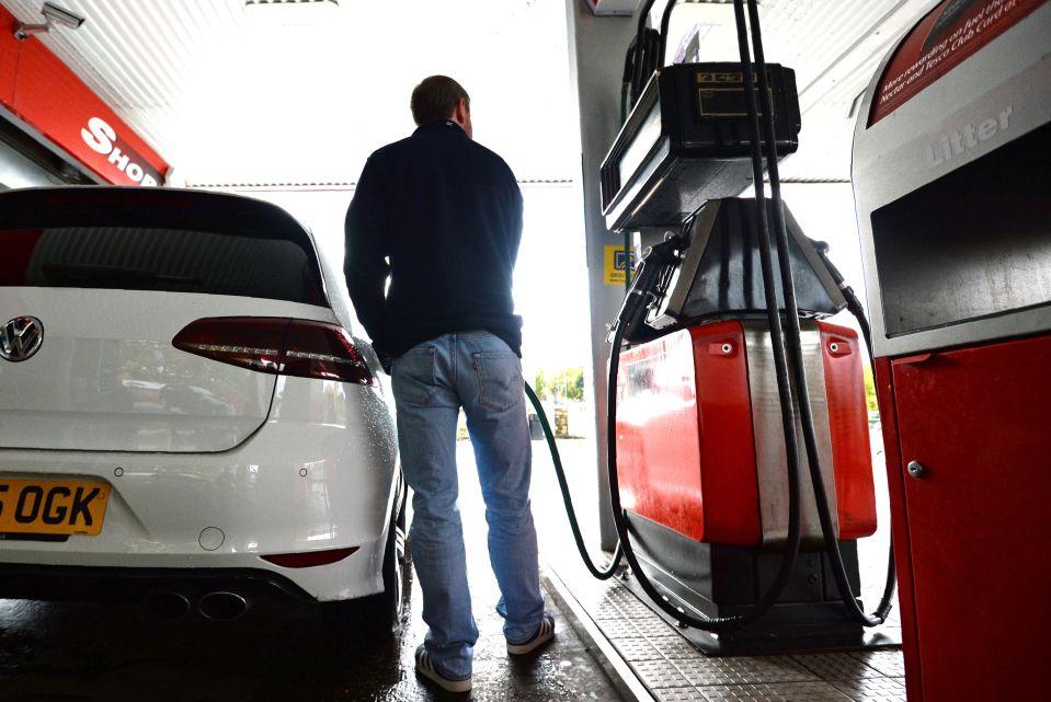 Drivers have been hit by biggest annual fuel price hike in 10 years