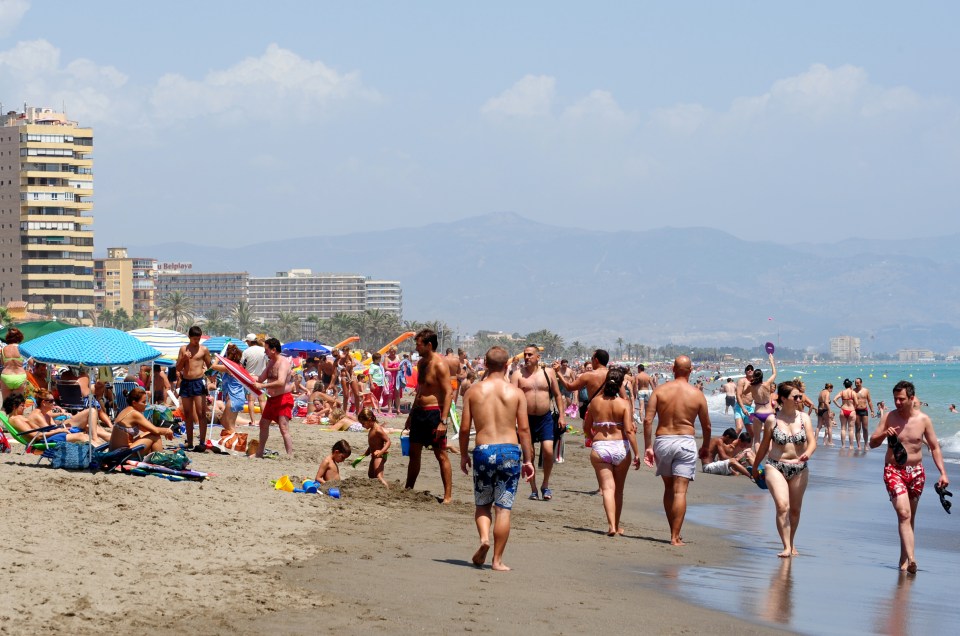 The number of UK holidaymakers jetting to Spain has been low so far because of its amber status