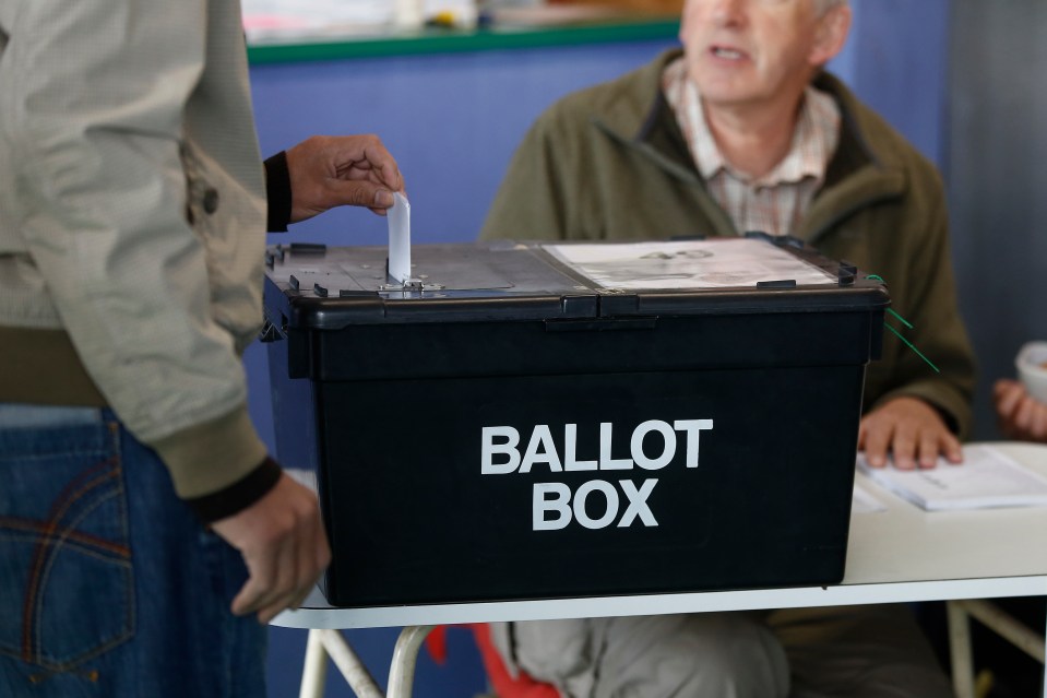 People have to attend the polling station they have been allocated