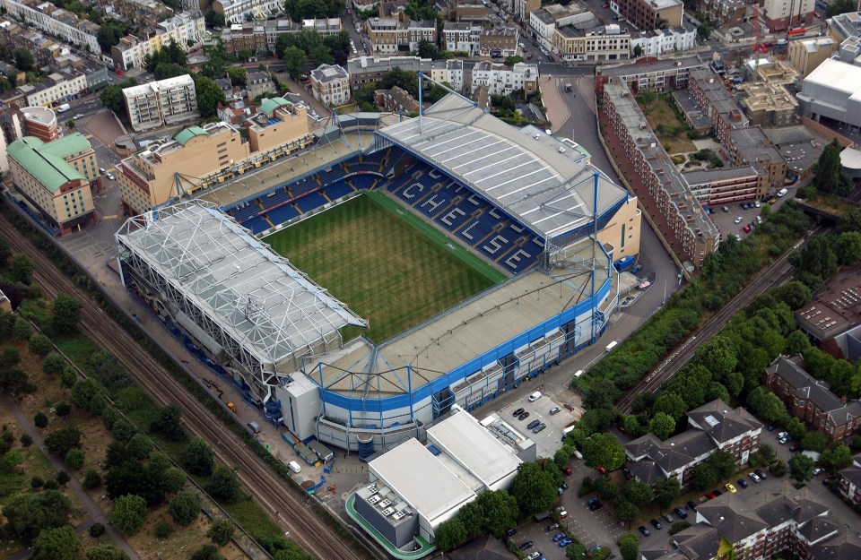 Stamford Bridge - the home of Chelsea FC - could also be used by health officials