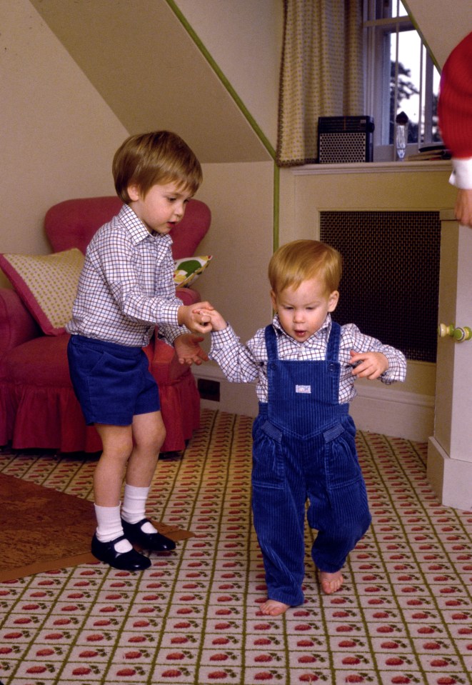 Diana claimed that William "adores his little brother"