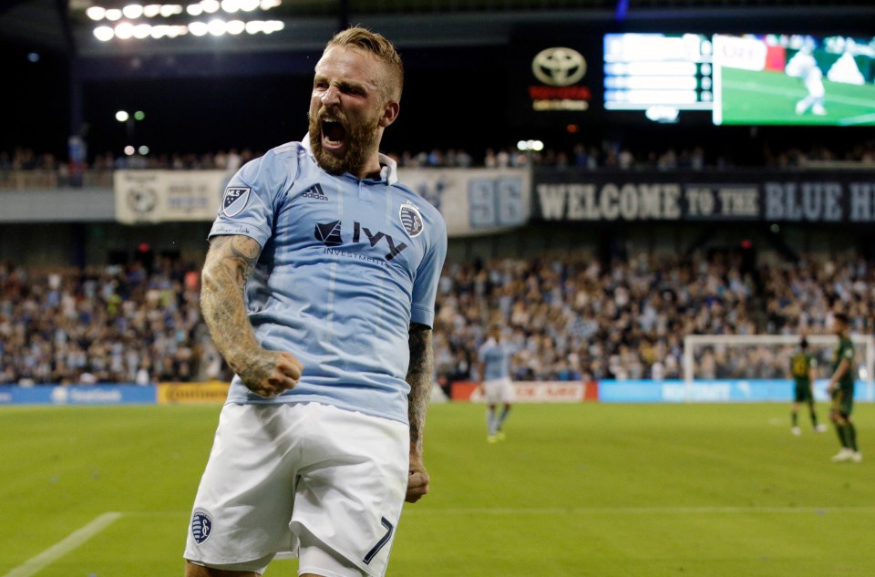 Johnny Russell is out of contract at the end of the MLS season