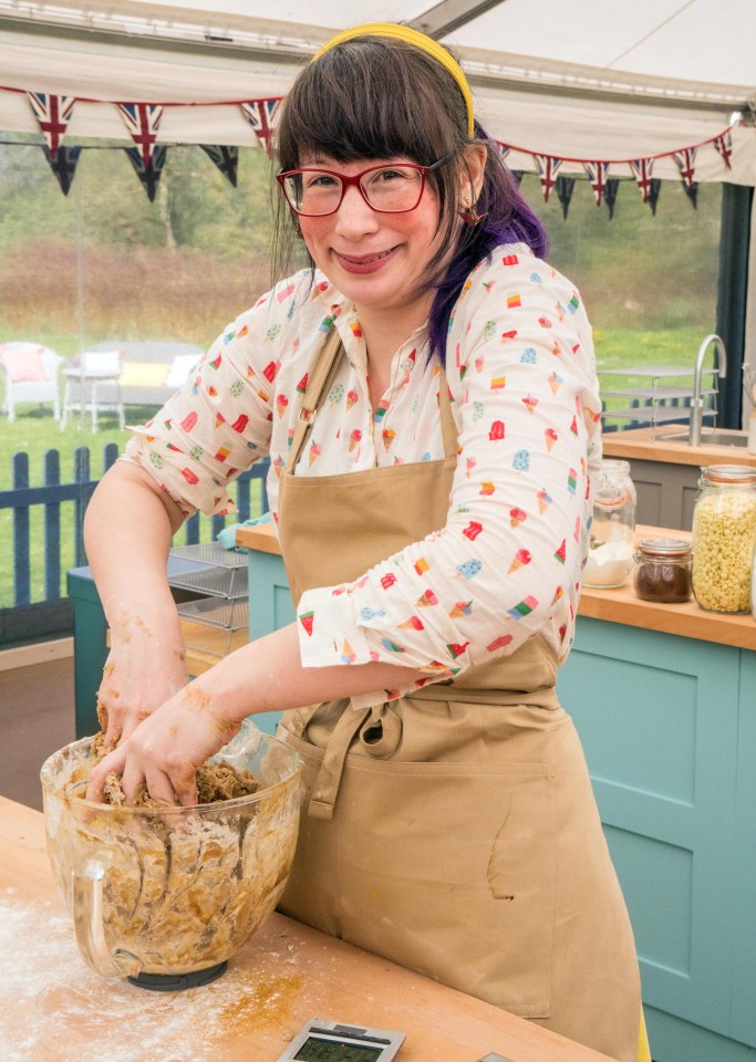 The 30-year-old was one of the stars of the 2018 series of Bake Off on Channel 4