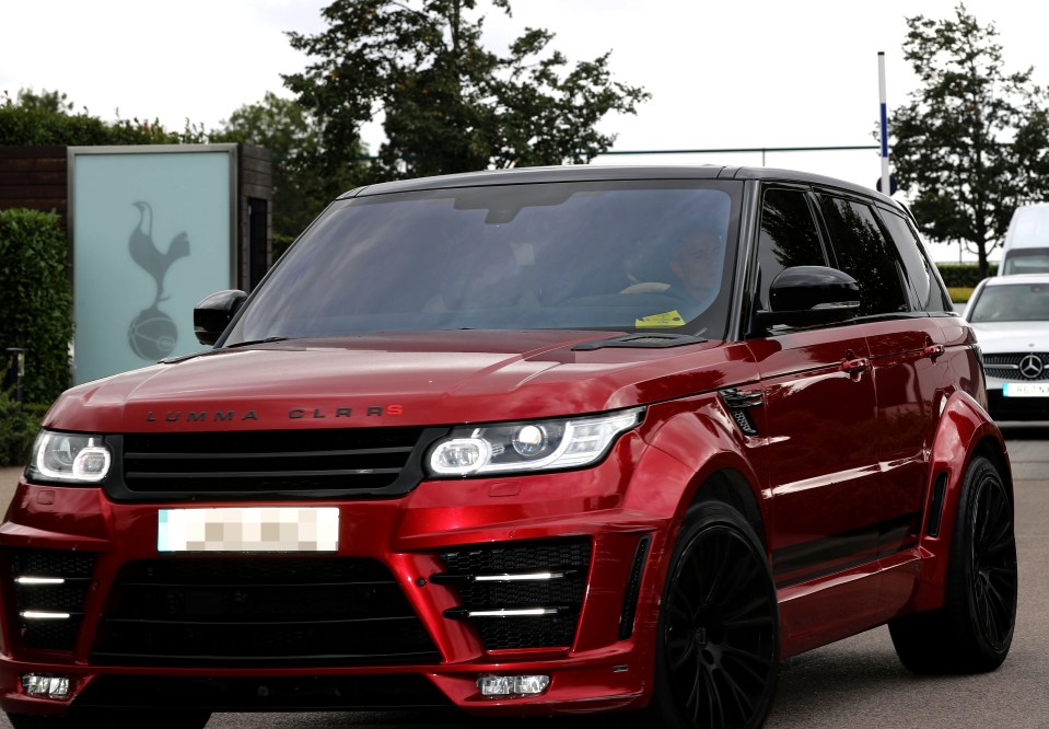 Lamela is pictured leave the Enfield Training Centre in 2018