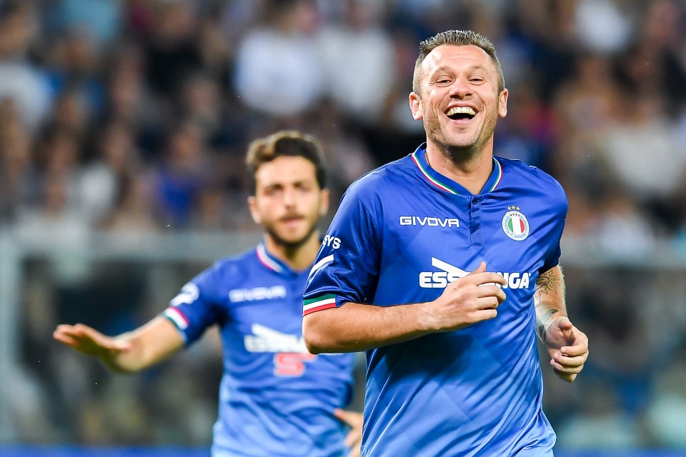 Former Italian star Antonio Cassano slammed Juventus' decision to sell