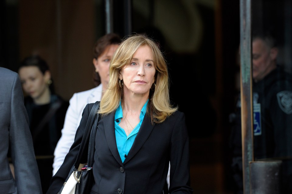 Felicity Huffman was jailed in 2019 after being accused of fraud